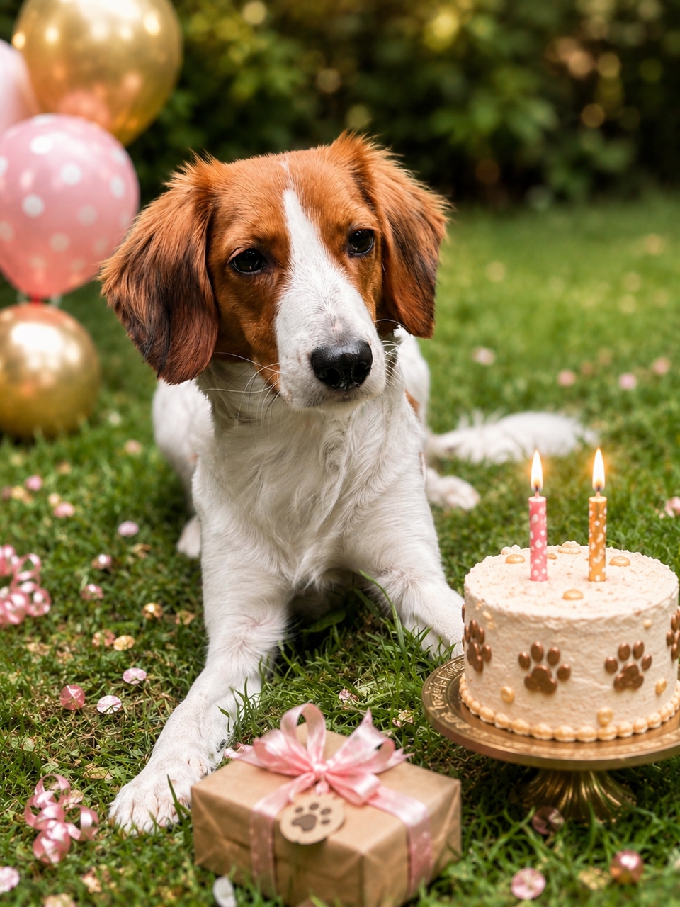 Kooikerhondje Bonnie hat Geburtstag